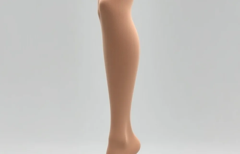 Gradient Compression Stocking, Below Knee, 30-40 mmHg — representative photo
