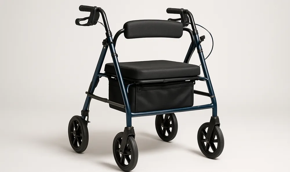 Heavy-Duty Walker with Brakes — representative photo