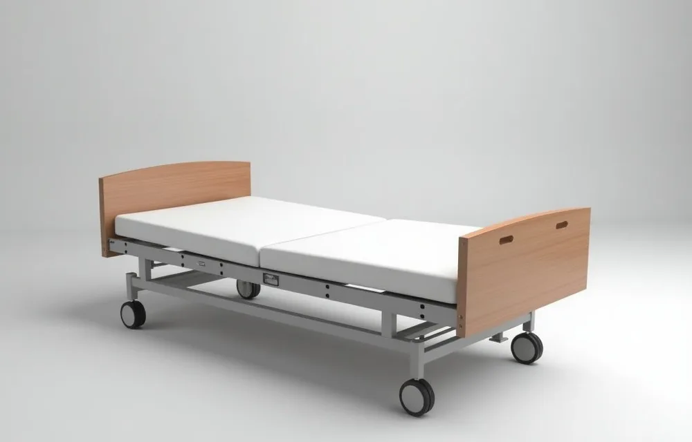 Full-Electric Hospital Bed, Frame Only (without Mattress) — representative photo