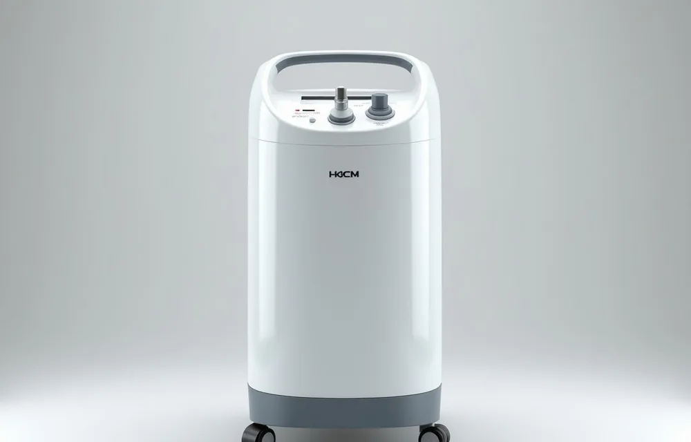 Home Oxygen Concentrator, Dual Delivery Port — representative photo
