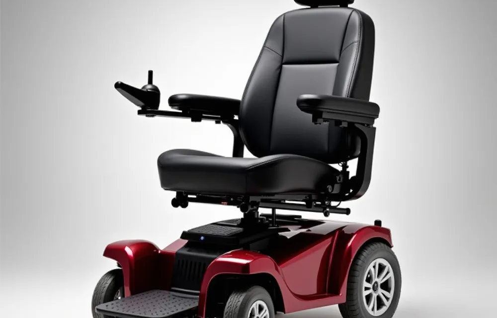 Captain's Chair Power Wheelchair, Group 2 (up to 300 lbs) — representative photo