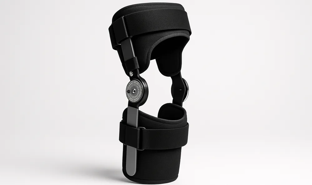 Single-Upright Knee Brace (Custom Fit) — representative photo
